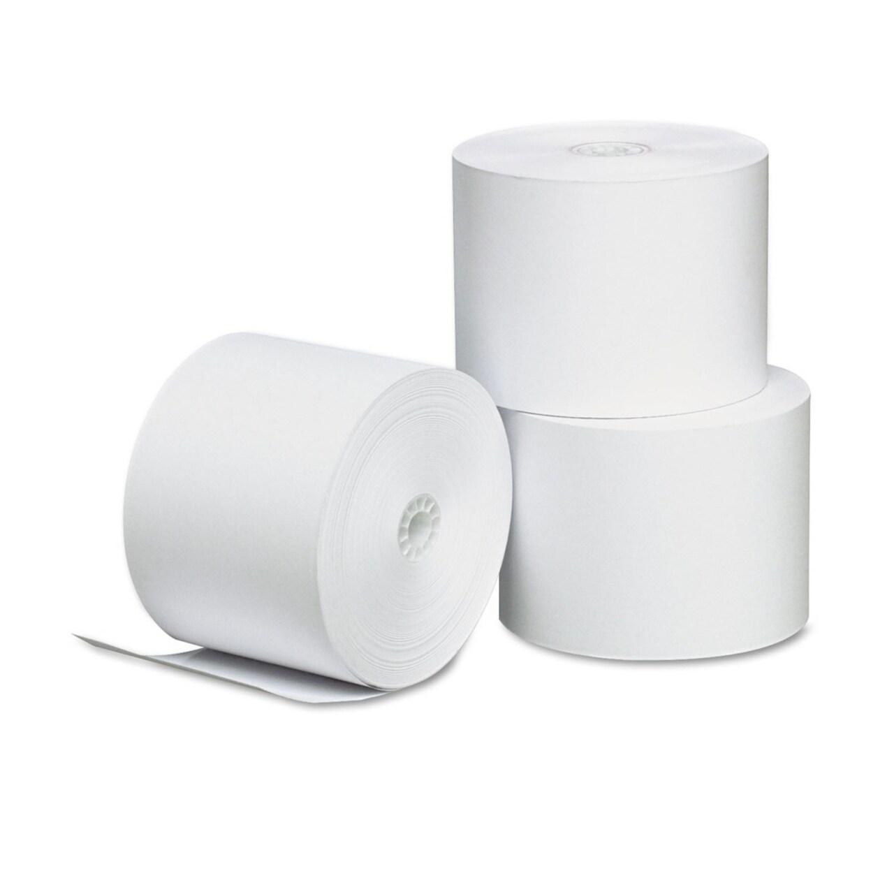 Universal 2.25 in. x 165 ft. Direct Thermal Printing Paper Rolls - White (3/Pack)